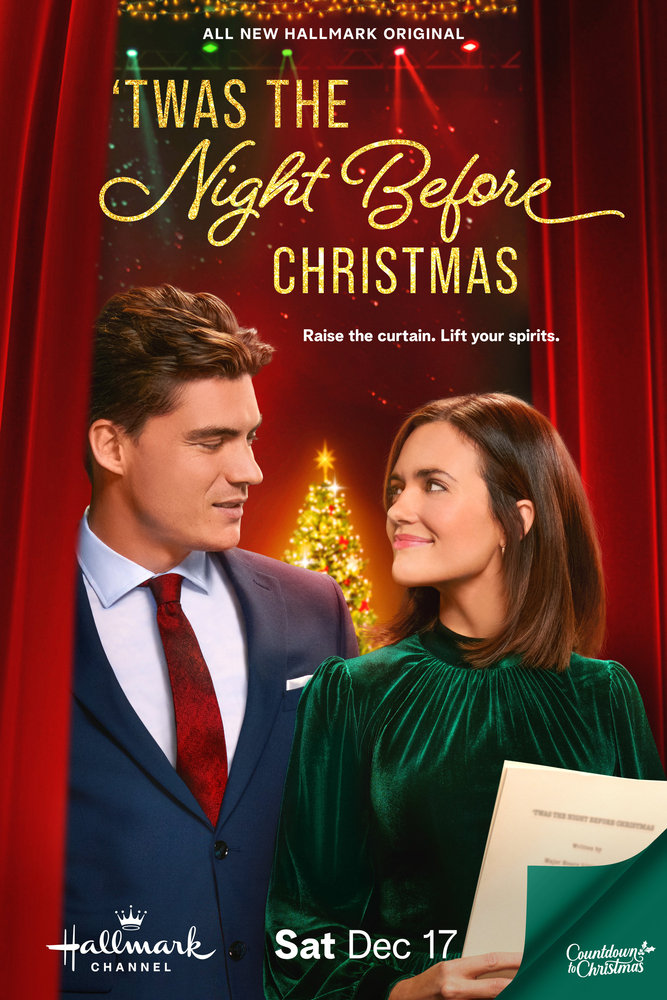 Hallmark Movie poster for Twas the Night Before Christmas
